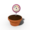 Acidic soil ph meter icon