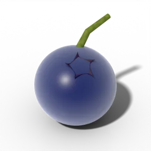 Just turned blue blueberry
