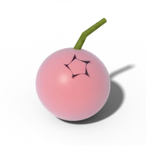 Pink ripening blueberry