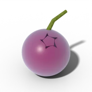Reddish purple blueberry